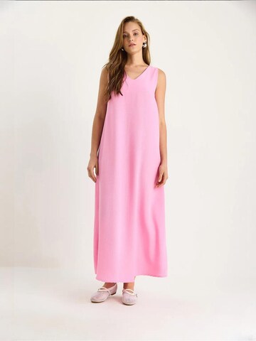 Bianco Lucci Jurk in Roze