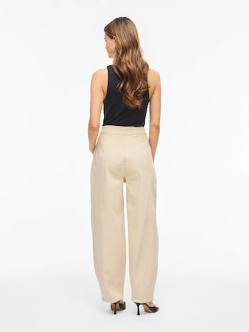 VILA Barrel Jeans 'VIChia' in Beige