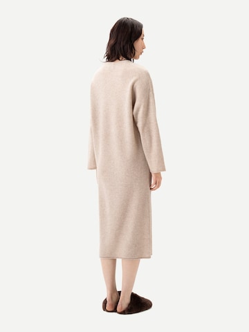 GOBI Cashmere Strickkleid 'Long Cashmere Sweater Dress'‌‌‌ in Beige