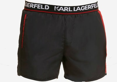 Karl Lagerfeld Badehose ' Boardshort ' in schwarz, Produktansicht