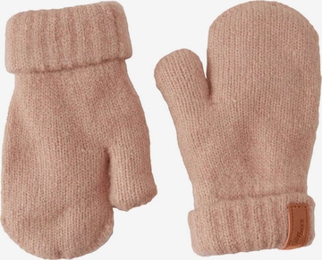 BabyMocs Gloves in Pink: front