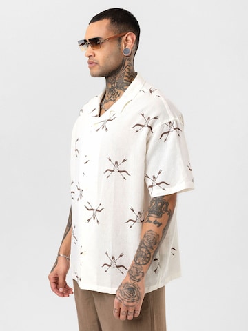 Comfort fit Camicia 'Ruud' di Dandalo in beige