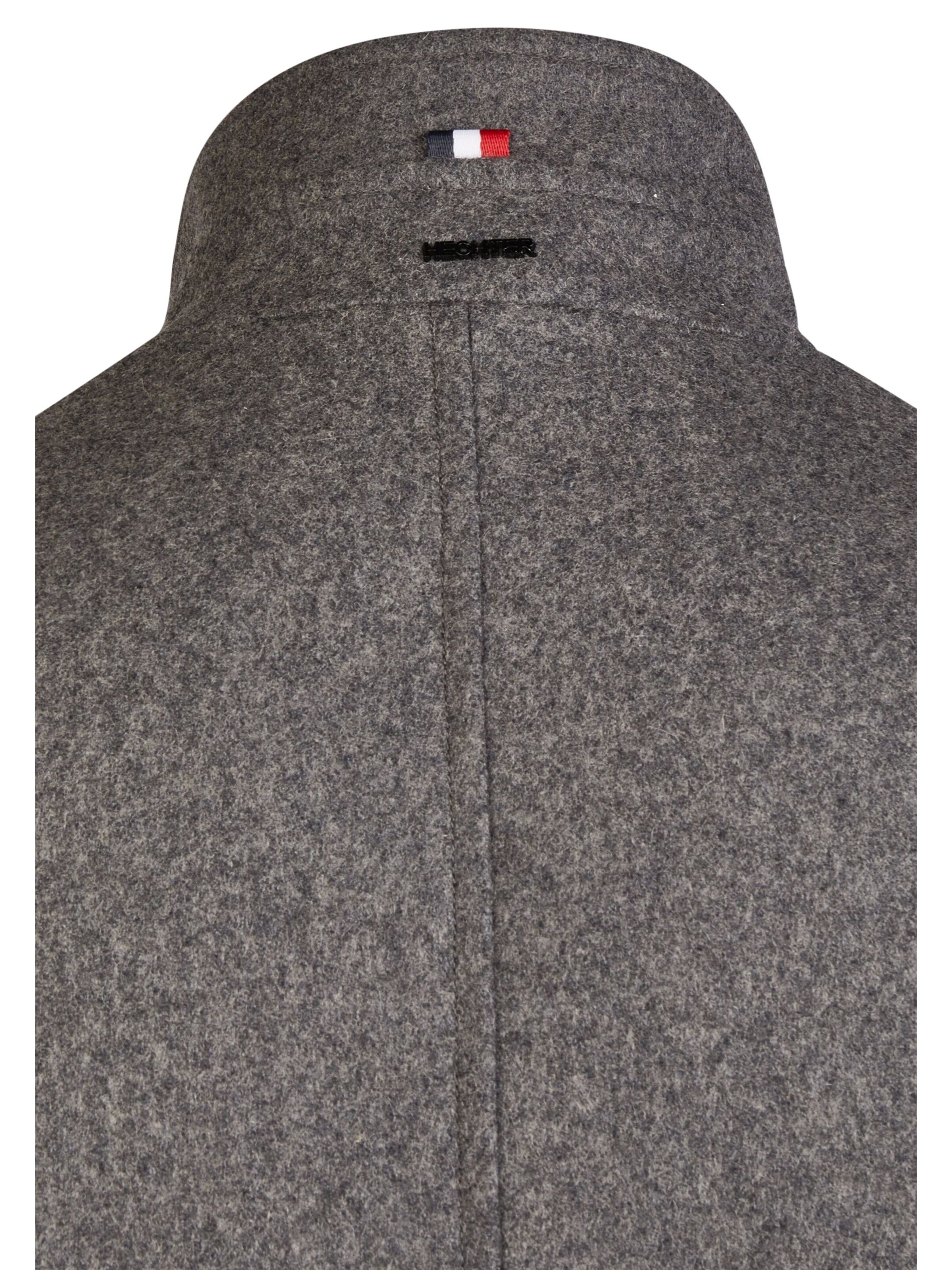 HECHTER PARIS Between-Seasons Coat in Grey