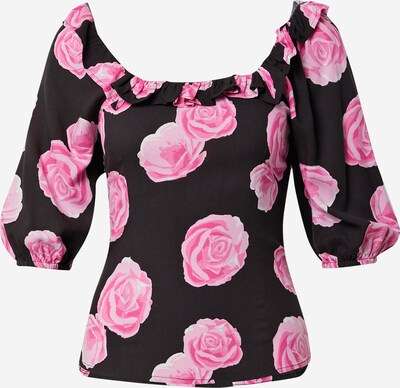 Dorothy Perkins Chemisier en rose / noir, Vue avec produit