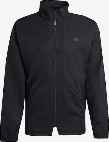 ADIDAS ORIGINALSPrijelazna jakna 'Cutline' - crna boja: prednji dio