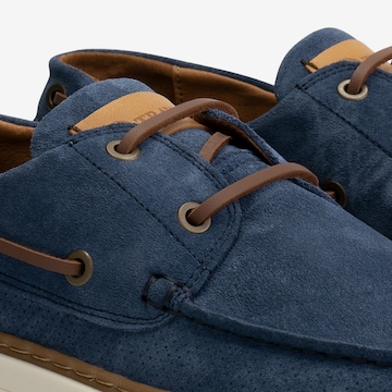 Travelin Moccasins in Blue