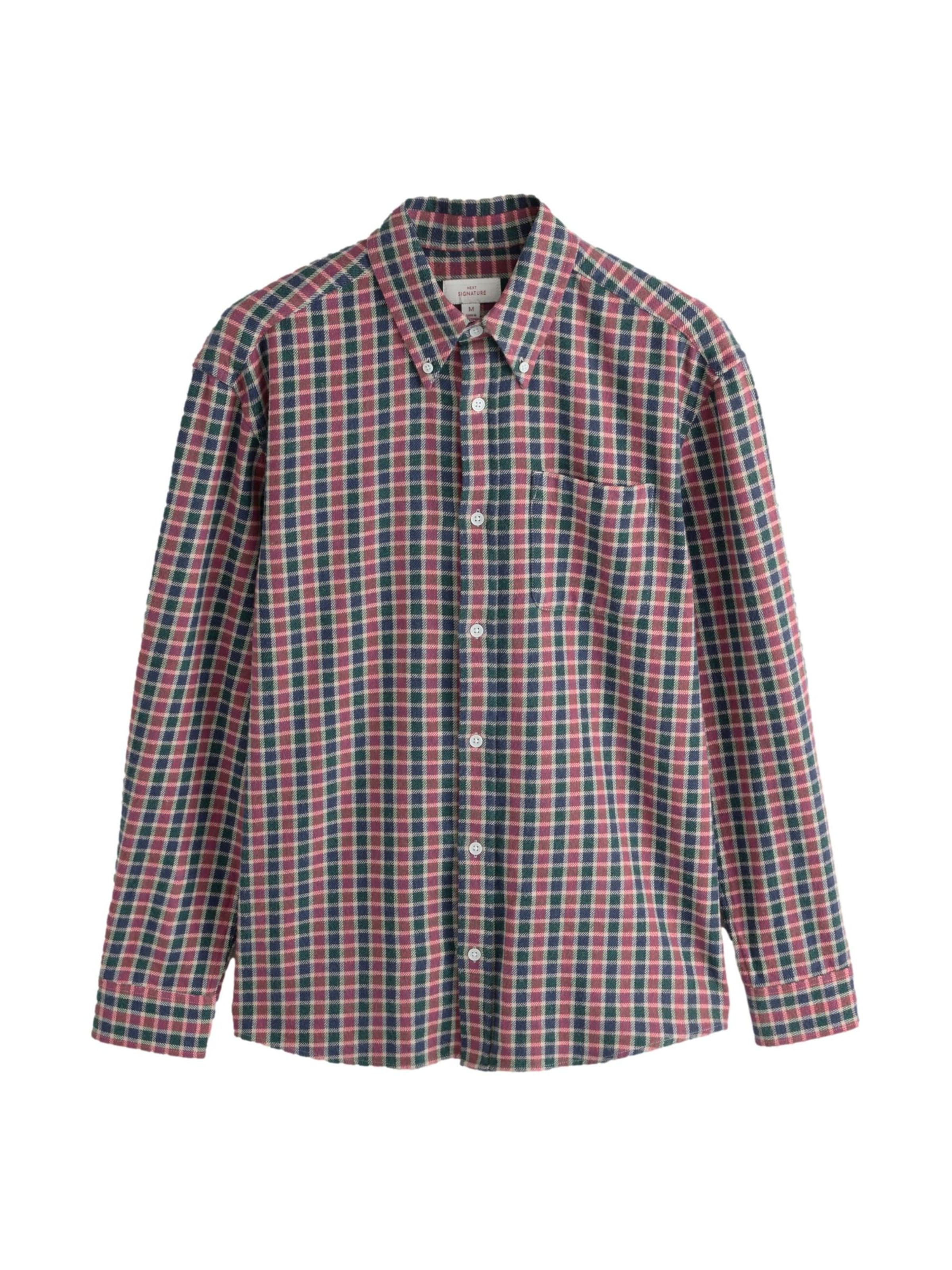 Next Regular Fit Hemd in Rot: Vorderseite