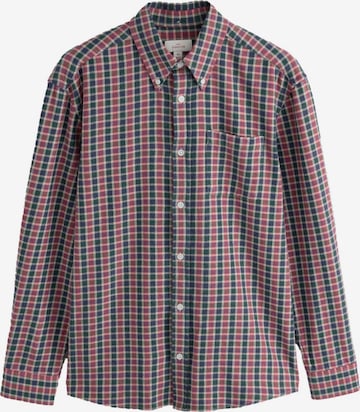 Next Button Up Shirt in Red: front