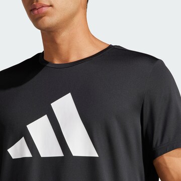 T-Shirt fonctionnel 'Run It' ADIDAS PERFORMANCE en noir
