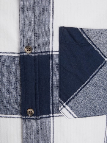 JACK & JONES Regular fit Button Up Shirt 'OWEN' in White
