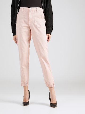 Slimfit Pantaloni di Marks & Spencer in rosa: frontale