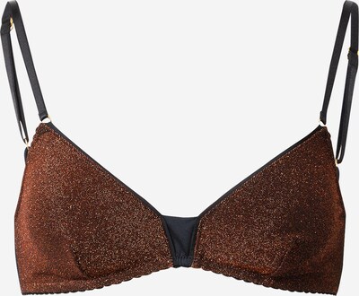 Icone Lingerie Bra 'MERCURE' in Auburn / Black, Item view
