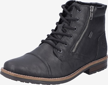 Rieker Schnürstiefel in Schwarz: Vorderseite