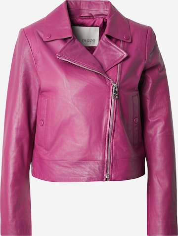 Maze Between-Season Jacket in Pink: front