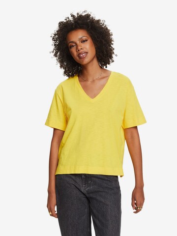 ESPRIT T-Shirt in Gelb: predná strana