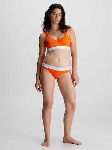 Slip de la Calvin Klein Underwear pe portocaliu