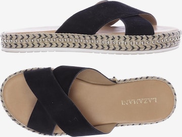 LAZAMANI Sandals & High-Heeled Sandals in 37 in Black: front