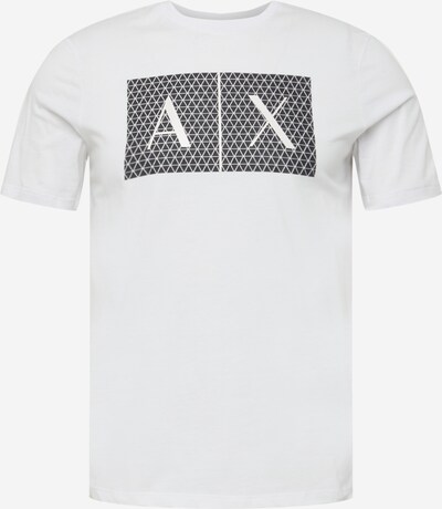 ARMANI EXCHANGE T-Shirt en noir / blanc, Vue avec produit