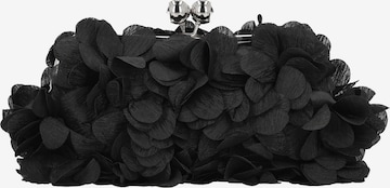 Pochette faina en noir : devant