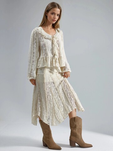 Chemisier Busem en blanc