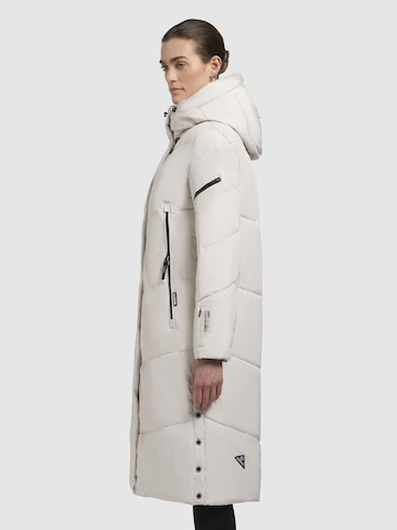 khujo Winter Coat 'Sonje6-YM' in White