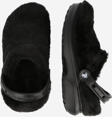 Crocs Clogs 'Classic Fur Sure' in Schwarz