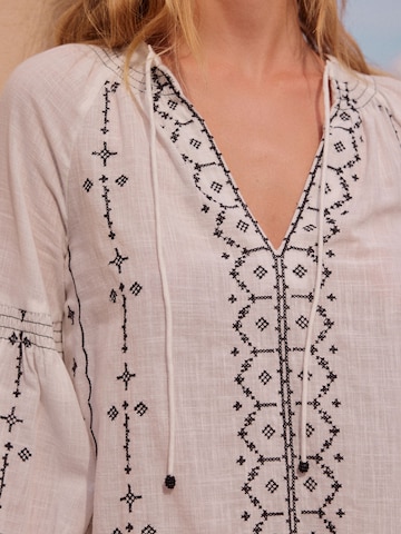 Next Bluse in Weiß
