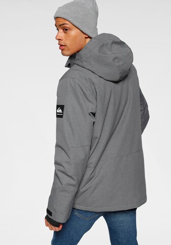 QUIKSILVER Regular fit Athletic Jacket 'Mission' in Grey