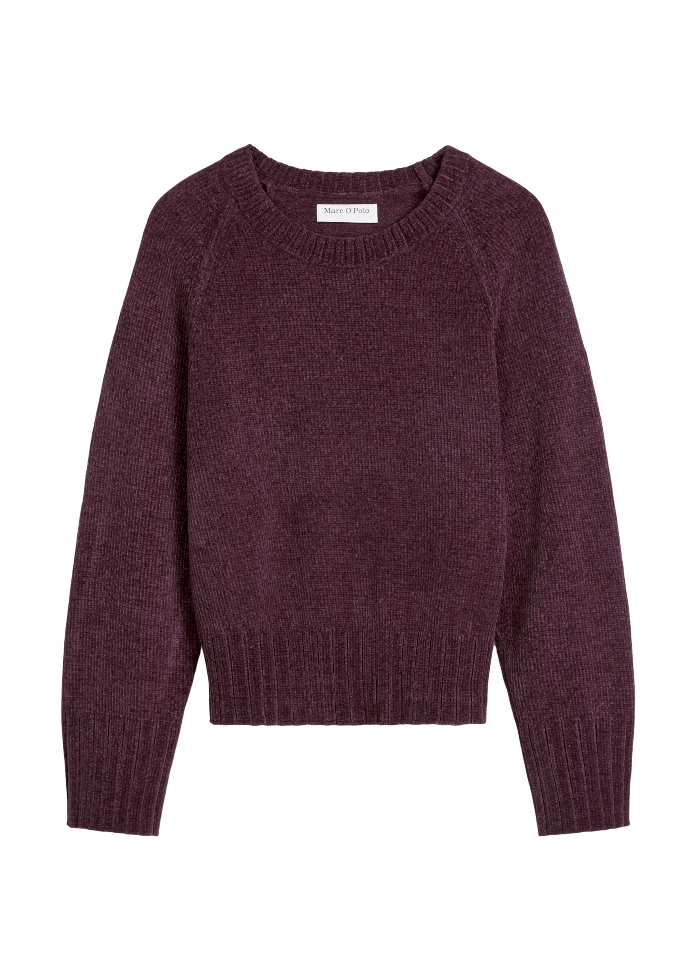 Marc O'Polo DENIM Pull-over oversize en XXS en lie de vin, Vue avec produit