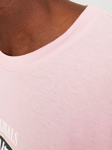 JACK & JONES T-Shirt 'COBIN' in Pink