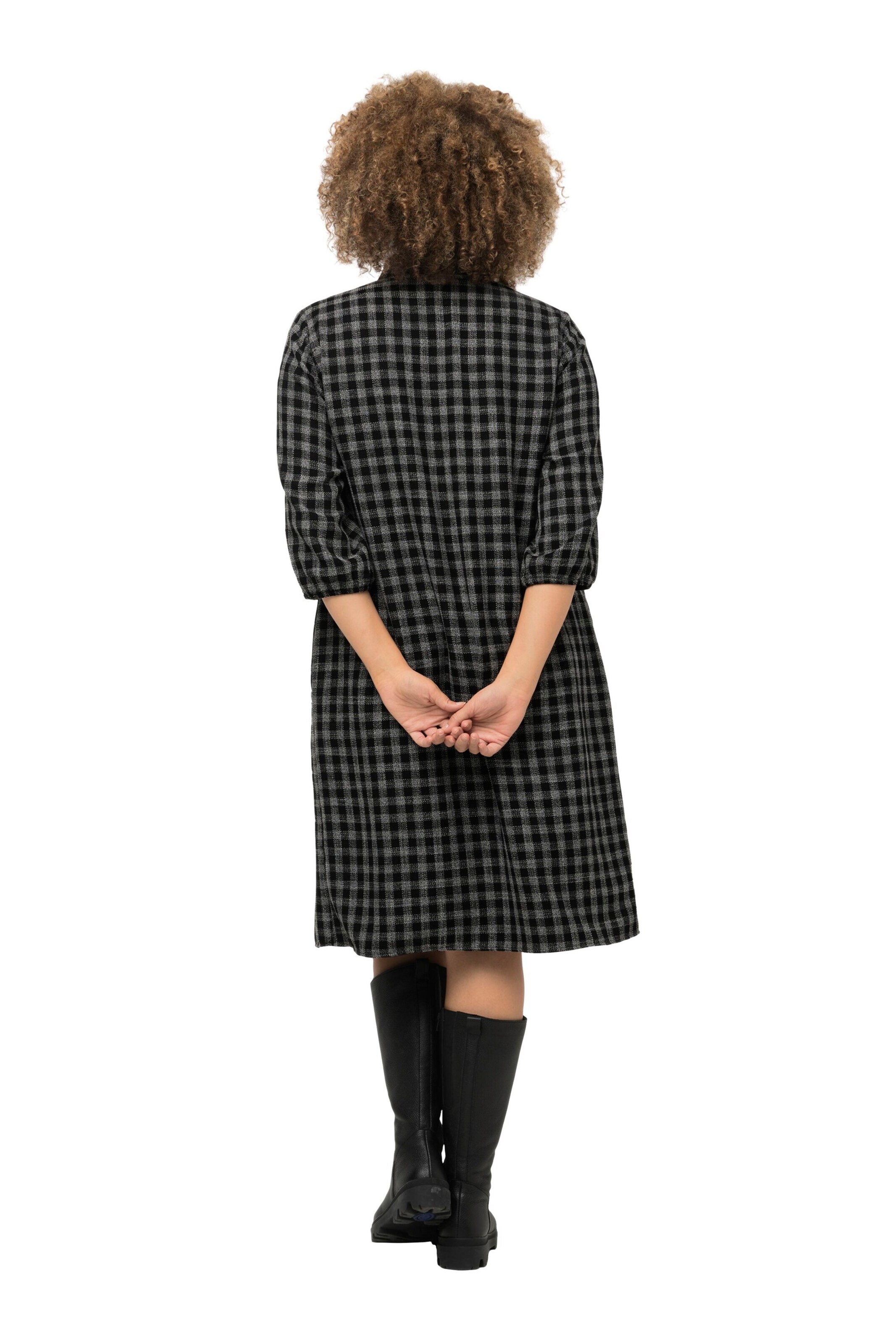 Robe-chemise Ulla Popken en noir