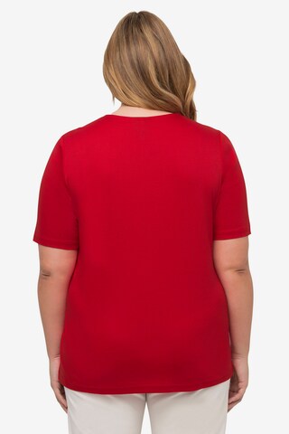 T-shirt Ulla Popken en rouge