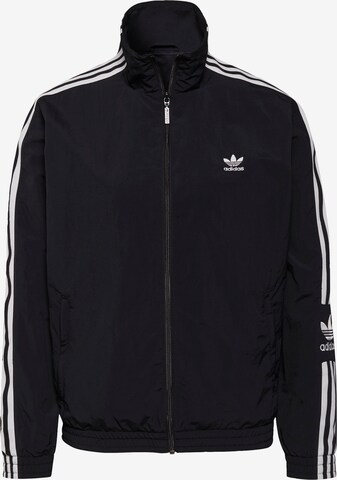 Veste mi-saison 'Adicolor Classics Lock-Up' ADIDAS ORIGINALS en noir : devant