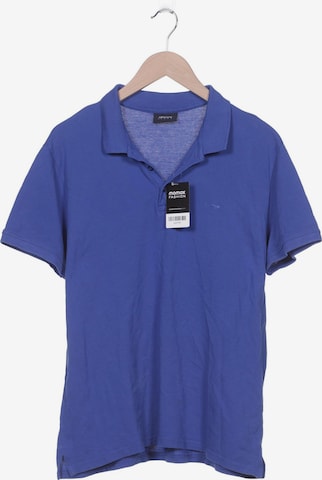 Armani Jeans Shirt in XXL in Blue: front