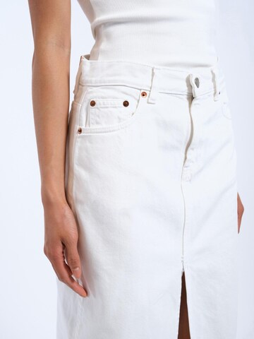 Dr. Denim Skirt 'Myra Skirt' in White