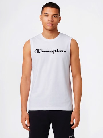 Maglietta di Champion Authentic Athletic Apparel in bianco: frontale
