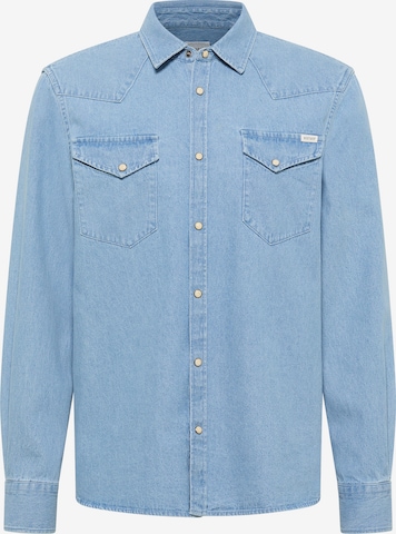 MUSTANG Hemd in Blau: Vorderseite