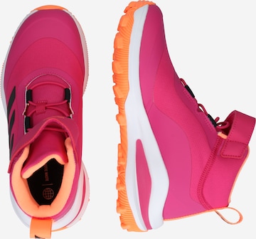 ADIDAS SPORTSWEAR - Botas 'Fortarun All Terrain Cloudfoam Elastic Lace And Top Strap' en rosa