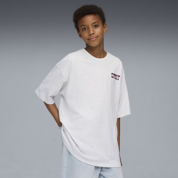 PUMA T-Shirt 'Wardrobe Essentials Go Together' in Grau