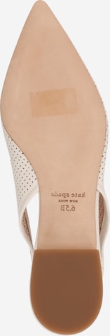 Kate Spade Ballet Flats with Strap 'VERONICA' in Beige