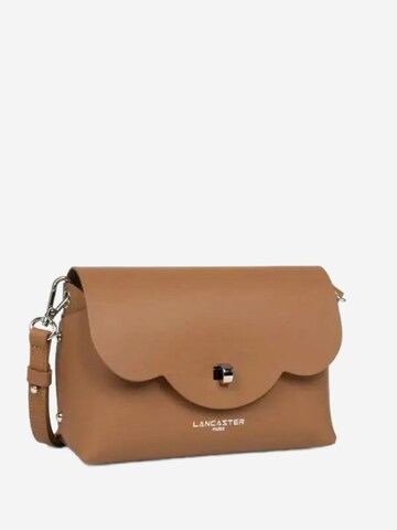 Sac bandoulière 'PUR & ELEMENT CITY FLORE' LANCASTER Paris en marron