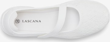 LASCANA - Sapato Slip-on em branco