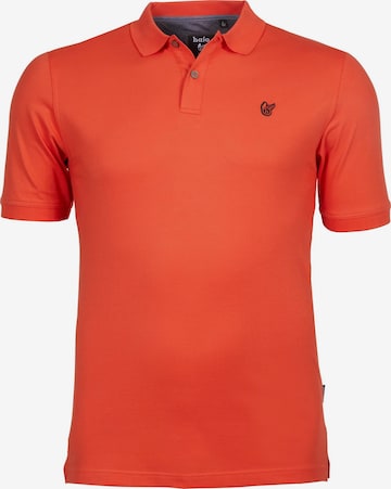 HAJO Shirt 'Basic Piqué-Poloshirt' in Orange: Vorderseite