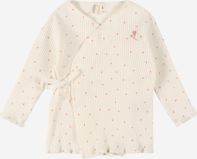 BESS Shirt in hellrot / offwhite, Produktansicht