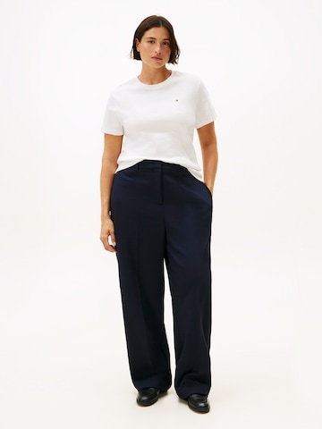 Tommy Hilfiger Curve Обычный Плиссированные брюки в Синий