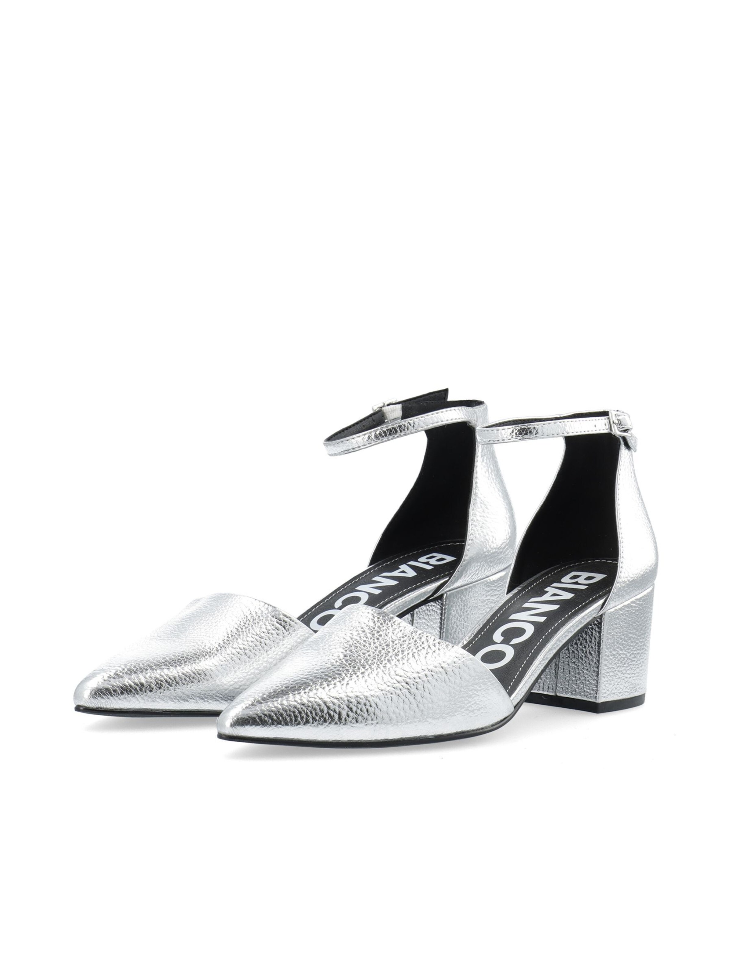 Bianco Pumps 'DEVIVED' in Silber