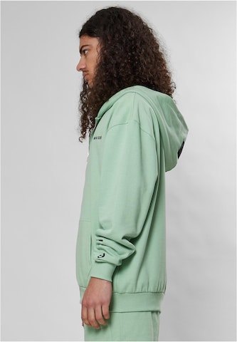 9N1M SENSE Bluza rozpinana 'Essential' w kolorze zielony