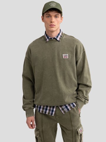 BIG STAR Sweatshirt 'CARON' in Green