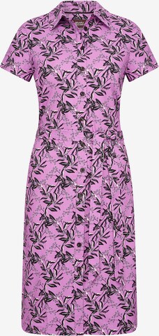 4funkyflavours Shirt Dress 'Love In C Minor' in Purple: front