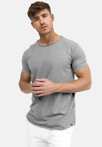T-Shirt 'Willbur' INDICODE JEANS en gris